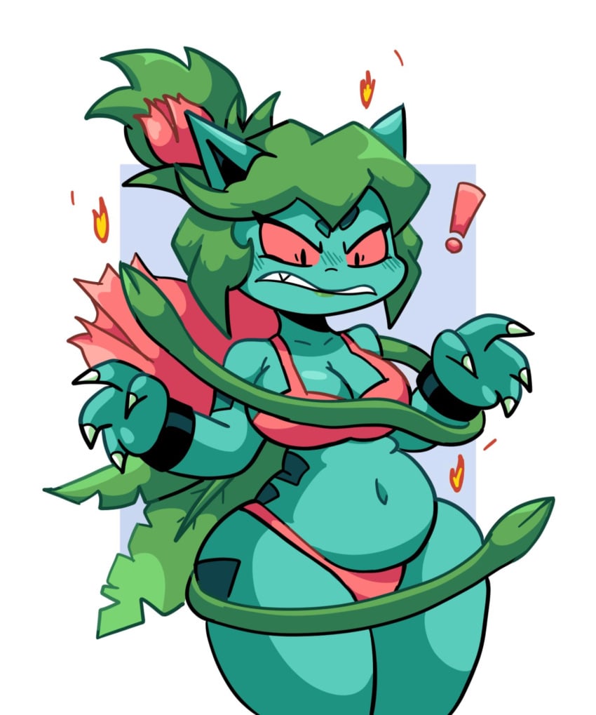 anthro ivy_(tommytornado) ivysaur pokémon_(species) pokemon pokemon_(species) tagme tommytornado