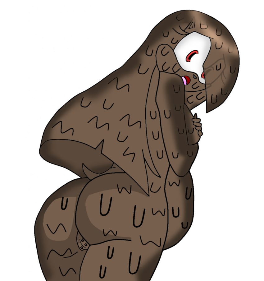 ass completely_covered_in_mud covered_in_mud dirty dirty_girl disco_the_hedgefox mud muddy naked nude oc original original_character sega sonic_(series) sonic_oc tagme