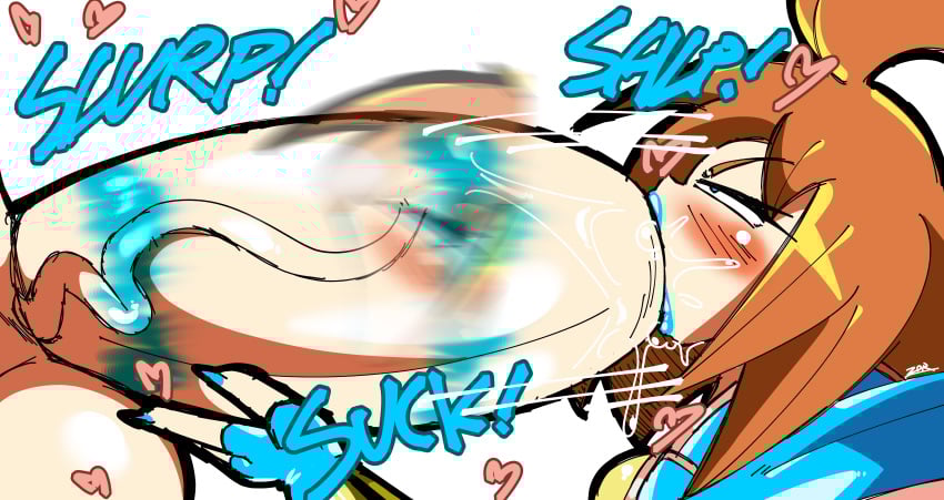 1boy 1girls 2025 afterimage balls big_balls big_penis big_testicles blowjob blue_eyes blue_lipstick blue_lipstick_mark_on_penis blue_lipstick_smear blush brown_hair deepthroat_mark duo english_text fellatio female gigantic_penis harriet_(zoruadrawsstuff) huge_cock hyper_penis large_penis long_hair long_penis male motion_lines oc offscreen_male oral oral_sex original original_character pale-skinned_female pale-skinned_male pale_skin penis saliva saliva_on_penis side_view slurp sound_effects speed_lines squinting testicles text veiny_penis white_background zor_(zoruadrawsstuff) zoruadrawsstuff