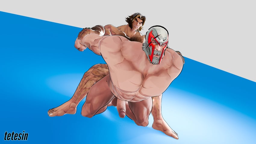 3d 3d_render anal anal_sex beard domination domination/submission full_body gay hairy hairy_arms hairy_body hairy_chest hairy_legs helmet logan_(x-men) magneto magneto_(marvel_rivals) male male/male marvel marvel_rivals moustache muscles pleasure_face six_pack tagme tetesin vein veins veins_on_cock veins_on_dick veiny veiny_dick wolverine_(marvel_rivals) wolverine_(x-men) yaoi