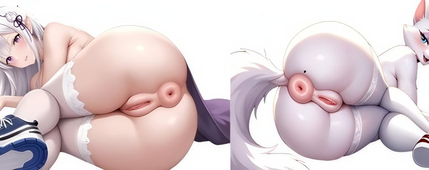 Emilia (Re:Zero) Rule 34 Image