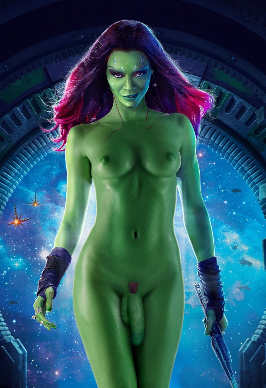 1futa 3d alien alien_futanari alien_humanoid big_penis casual casual_exposure casual_nudity completely_naked completely_nude edit flaccid futa_only futanari gamora green-skinned_futanari green_skin guardians_of_the_galaxy handwear humanoid intersex looking_at_viewer marvel marvel_cinematic_universe naked penis presenting presenting_penis real_person small_breasts solo solo_futa third-party_edit two_tone_hair weapon zoe_saldana