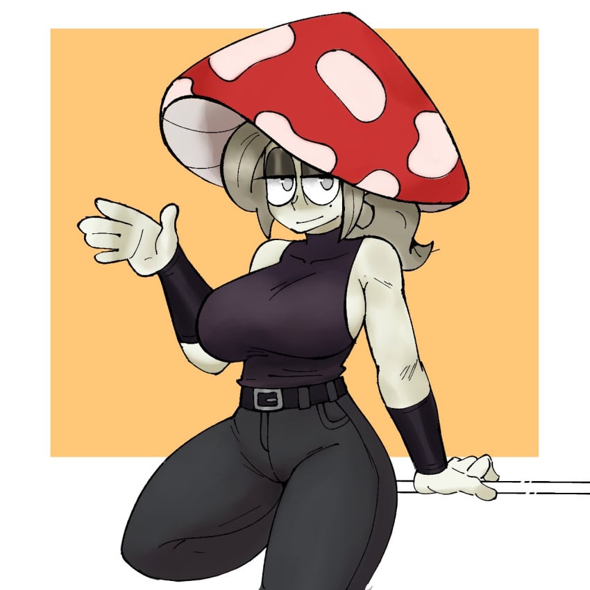 fungi garp_sand mom_(garp_sand) mushroom_humanoid original_character tagme