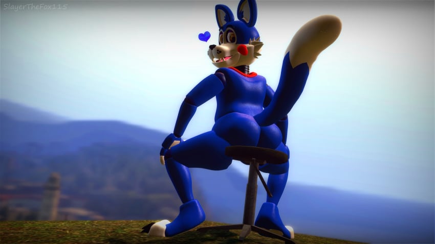 animatronic ass candy_(fnac) domestic_cat five_nights_at_candy's slayerthefox115