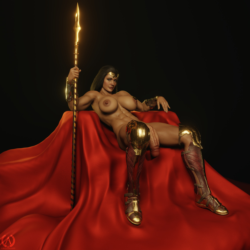 1futa 3d amazonian_futa amazonium big_penis dc_comics futa_only futanari injustice_2 muscular_futanari penis solo source_request tagme throne wonder_woman wonder_woman_(series)