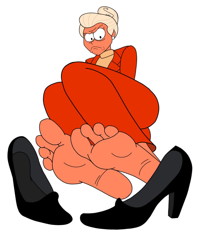 feet_focus female female_focus female_only mr._chase_comix raul_aguirre regular_show susan_(regular_show) tagme