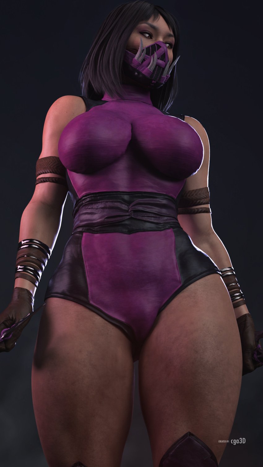 1girls 3d 3d_(artwork) abs ass big_ass big_breasts big_butt black_hair breasts brown_hair bubble_ass bubble_butt busty butt cga3d clothed clothed_female curvaceous curvy curvy_female curvy_figure dirty erotichris female female_only front_view hips hourglass_figure huge_breasts large_breasts looking_away looking_down mileena mortal_kombat mortal_kombat_11 patreon_username pawg pussy short_hair solo solo_female thick_ass thick_thighs thighs twitter_username voluptuous voluptuous_female waist wide_hips