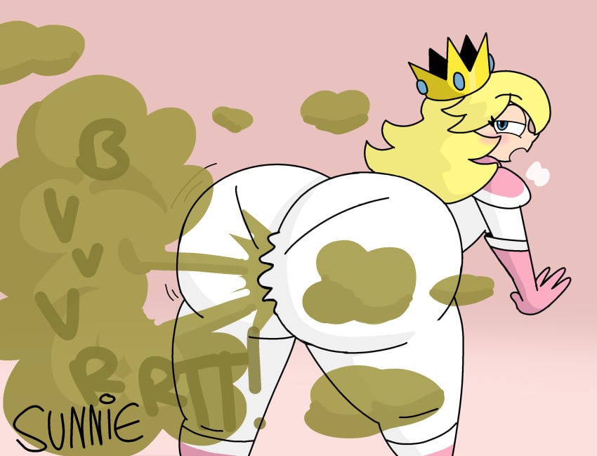 1girls ass big_butt brap brappycatty bubble_ass bubble_butt fart fart_cloud fart_fetish farting farting_at_viewer farts female female_only fetish gassy mario_(series) pants princess_peach seductive simple_background smelly_ass sniffable_ass solo super_mario_bros._(2023_film) yoshizilla