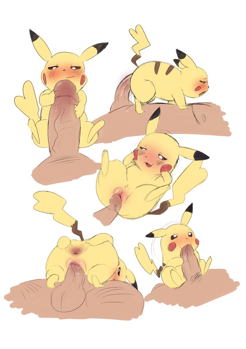 absurd_res anus balls blush duo female female_penetrated feral fur furry generation_1_pokemon genitals greatm8 greatm8sfm hi_res human larger_male male male/female male_on_feral male_penetrating male_penetrating_female mammal nintendo oral penetration penis pikachu pokémon_(species) pokemon pokemon_(species) pokephilia pussy sex size_difference smaller_female smaller_penetrated tail vaginal_penetration zoophilia