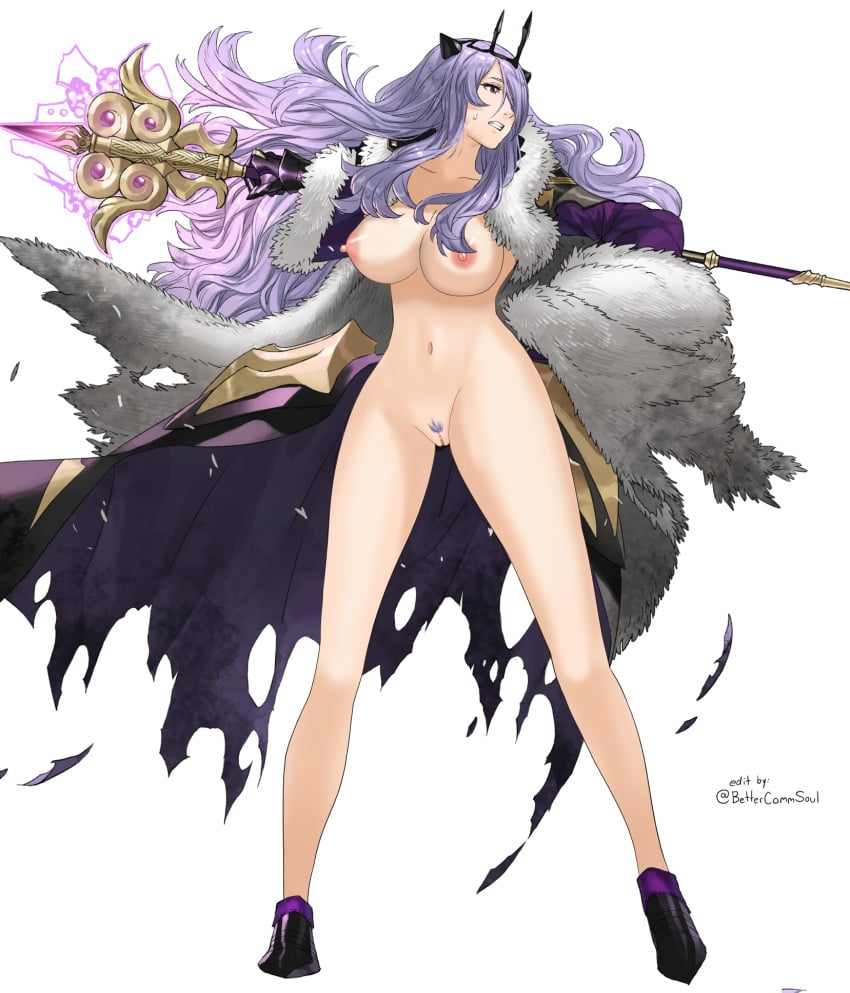 bettercommsoul camilla_(fire_emblem) camilla_(light_of_nohr)_(fire_emblem) female female_only fire_emblem fire_emblem_fates fire_emblem_heroes nude_female nude_filter