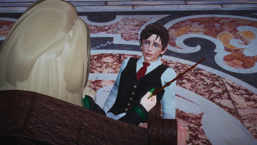 Draco Malfoy (Harry Potter) Rule 34 Image