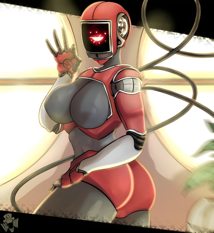 1girls artist_request ass atomic_heart big_ass big_breasts breasts female nora_(atomic_heart) robot robot_girl robot_humanoid solo tagme tagme_(artist)