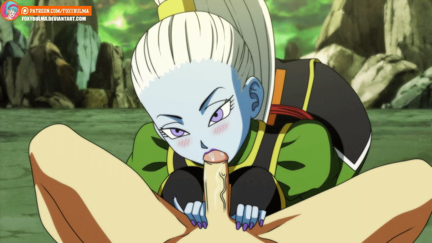 _ball animated blue_skin female foxybulma unseen_male_face vados white_hair