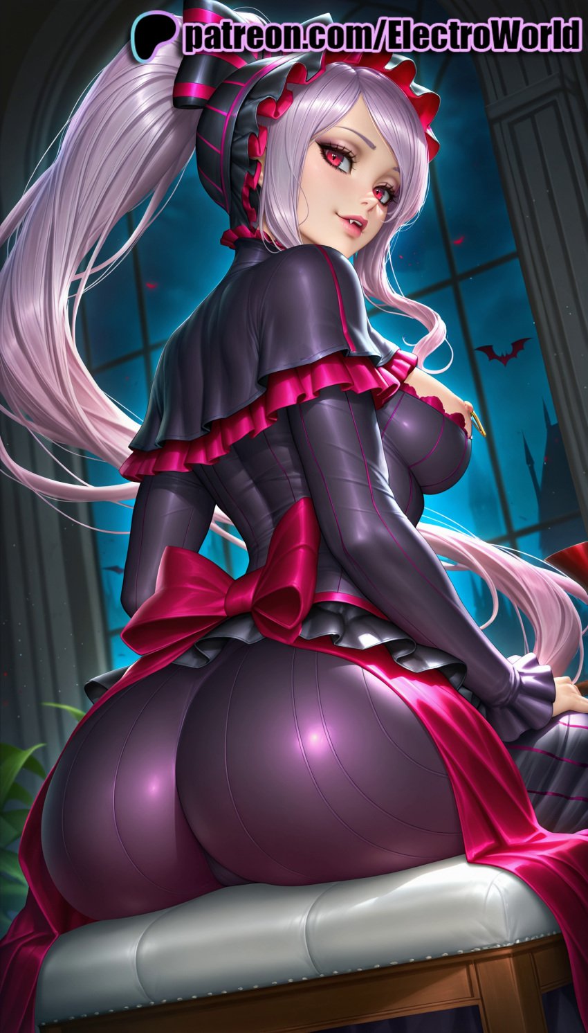 1girls 2025 ai ai_assisted ai_generated anime anime_girl anime_style artist_name ass ass bat big_ass big_breasts big_breasts big_breasts big_butt big_chest booty bow breast breasts breasts breasts bubble_ass bubble_butt bust busty buttocks chest curvy_ass curvy_butt cute_ass dress electroworld female firm_ass hi_res high_quality high_resolution highres juicy_ass juicy_butt large_ass large_breasts long_hair looking_at_viewer moon night overlord_(maruyama) patreon patreon_username perfect_ass plump_ass red_eyes round_ass sexy_ass shalltear_bloodfallen silver_hair sitting solo stable_diffusion tight_ass very_long_hair voluptuous_ass watermark window