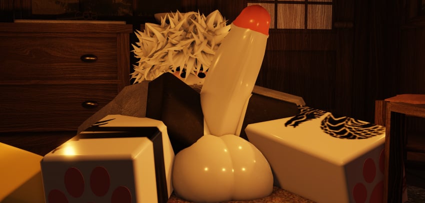 3d balls big_balls big_penis cat_ears catboy glossy holding_penis kemonocatguy large_balls large_penis legs_spread penis resting roblox robloxian self_upload solo_male tagme thick_penis white_skin