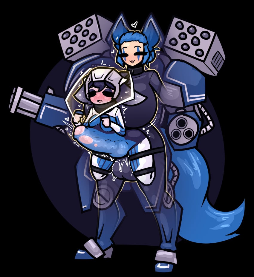 1futa 1girls 2022 :3 absurd_res animal_humanoid armor armor_plates balls balls_deep big_balls big_breasts biped black_background black_collar blue_body blue_bodysuit blue_ears blue_fur blue_hair blue_inner_ear blue_markings blue_tail blush bodily_fluids bodysuit bondage bound bound_together breast_size_difference breasts canid canid_humanoid canine canine_humanoid closed_eyes clothed clothed_sex clothing collar collar_to_collar colored digital_media_(artwork) dipstick_ears duo erection eye_markings eyelashes fanny_packing female female_penetrated fluffy fluffy_tail fox_humanoid front_view full-length_portrait fully_clothed fur futa_on_female futa_penetrating futanari gatling_gun genital_fluids genitals gun gun_arm hair hair_bun headgear heart hearts_around_body hearts_around_head helmet hi_res huge_balls huge_breasts humanoid inside_clothing intersex intraspecies knot_bulge knotting kon_(habitualboomer) large_insertion larger_gynomorph larger_humanoid larger_intersex legs_tied light_body light_bondage light_skin limebreaker looking_pleasured machine machine_gun mammal mammal_humanoid markings medium_breasts minigun missile_launcher monotone_body monotone_clothing monotone_ears monotone_fur monotone_hair monotone_tail multicolored_clothing multicolored_ears mystral mystral_(kersplampy) open_:3 open_mouth open_smile original penetration penile penile_penetration penis_in_pussy penis_shaped_bulge pilot portrait power_armor purple_bodysuit purple_ears purple_hair pussy_juice ranged_weapon sex shaking short_hair simple_background size_difference skinsuit smaller_female smaller_humanoid smaller_penetrated smile sparkles standing standing_sex stomach_bulge tail three-quarter_view tight_clothing torn_bodysuit torn_clothing trembling two_tone_bodysuit two_tone_clothing two_tone_ears vaginal_knotting vaginal_penetration weapon white_bodysuit white_ear_tips white_ears xray_view