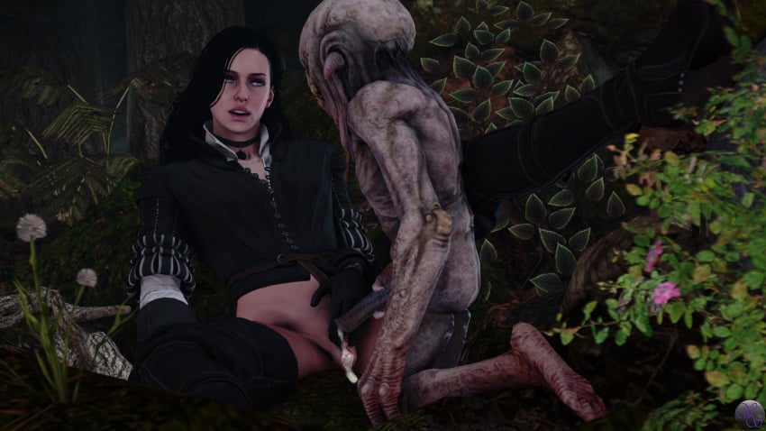 3d cum_in_pussy cum_inside monster nekker straight the_witcher_(series) weebstank yennefer