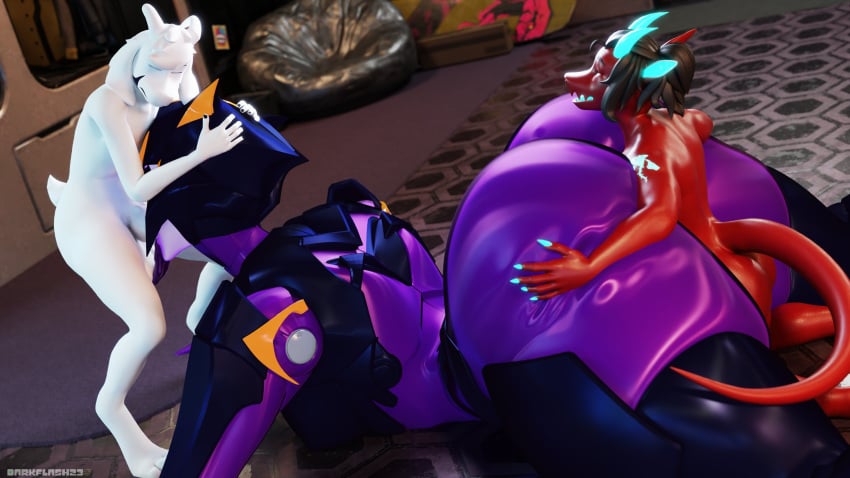 1robot_girl 2boys 3d airachnid alien alien_girl ass big_ass big_butt bigger_robot_female blowjob cybertronian darkflash23 deepthroat face_fucking facefuck furry large_ass large_butt no_panties ponytail purple_body purple_skin red_body red_skin short_hair size_difference throat_fuck thrusting thrusting_into_mouth transformers transformers_prime