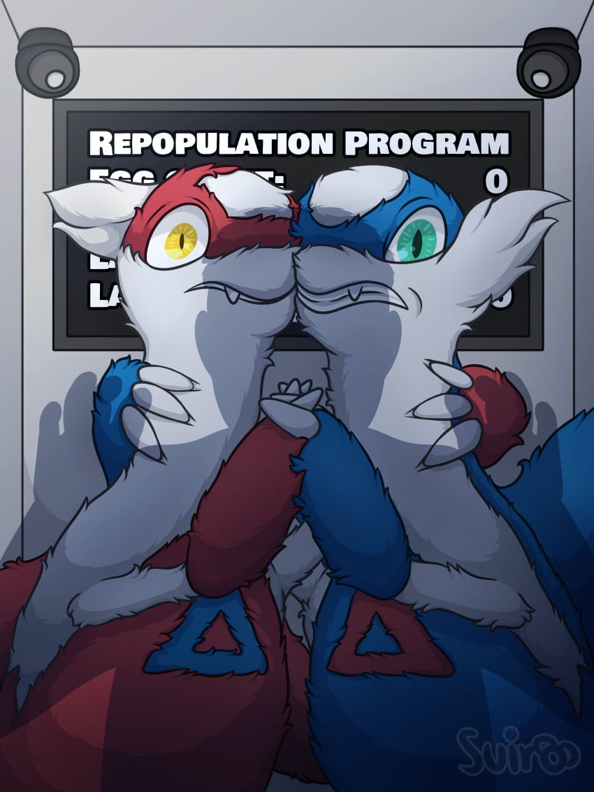 3:4 absurd_res camera english_text generation_3_pokemon hand_holding hi_res latias latios legendary_pokemon looking_at_viewer nintendo pokemon pokemon_(species) questionable_consent repopulation_program shadow story_at_source suiro text