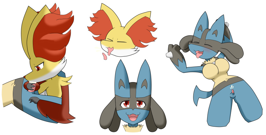 absurd_res alpha_channel anthro big_breasts black_body black_fur blue_body blue_fur breasts closed_eyes colored delphox duo ejaculation erection fellatio female fur gender_transformation generation_4_pokemon generation_6_pokemon gynomorph hi_res intersex intersex/female looking_pleasured lucario mtf_transformation nintendo open_mouth oral orange_body orange_fur penile pokemon pokemon_(species) red_body red_eyes red_fur sex shrinking_breast simple_background takau92729 tongue tongue_out transformation transparent_background unconscious yellow_body yellow_fur