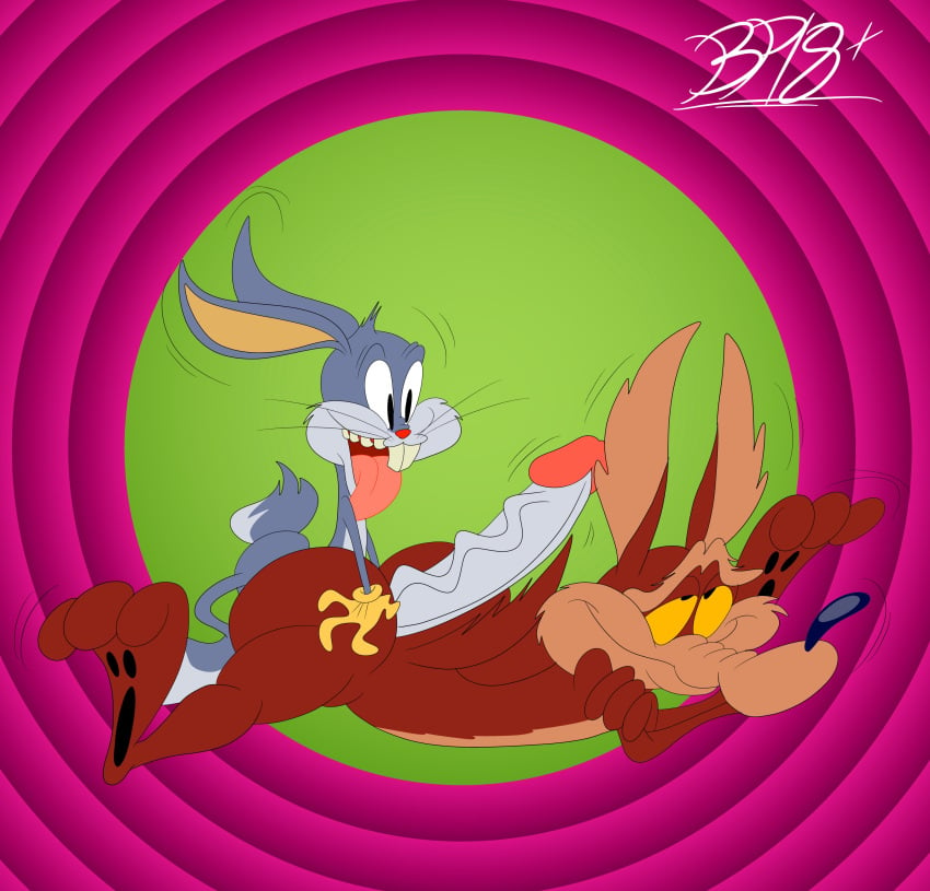 barefoot big_ass big_butt big_penis blastprocessing16 bubble_ass bubble_butt bugs_bunny canine coyote furry_tail gay gay_sex grey_fur hi_res looney_tunes pleasure_face rabbit sex tail tongue_out warner_brothers whiskers wile_e._coyote