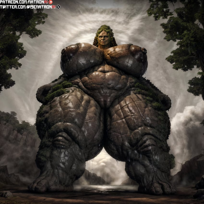 ai_generated ass bbw big_ass big_butt bubble_ass bubble_butt butt cellulite gaia_(god_of_war) giantess gigantic_ass gigantic_breasts gilf god_of_war huge_ass hyper_ass hyper_breasts large_breasts large_thighs matronai_(artist) rock rock_woman stone stone_woman thick_thighs