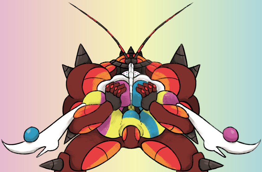 blacephalon breast_fondling breast_play breasts buzzwole chair_position duo female fondling from_behind_position generation_7_pokemon genitals hand_on_breast hi_res male male/female multicolored_body nintendo penetration penile penile_penetration penis penis_in_pussy pokemon pokemon_(species) pussy sex simple_background stomach_bulge ultra_beast vaginal_penetration vaginal_penetration vivisexxion