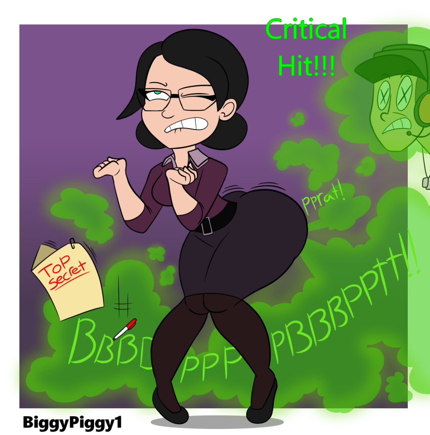 biggypiggy brap critical_hit fard fart fart_fetish farting farts fetish gassy miss_pauling scout scout_(team_fortress_2) team_fortress team_fortress_2