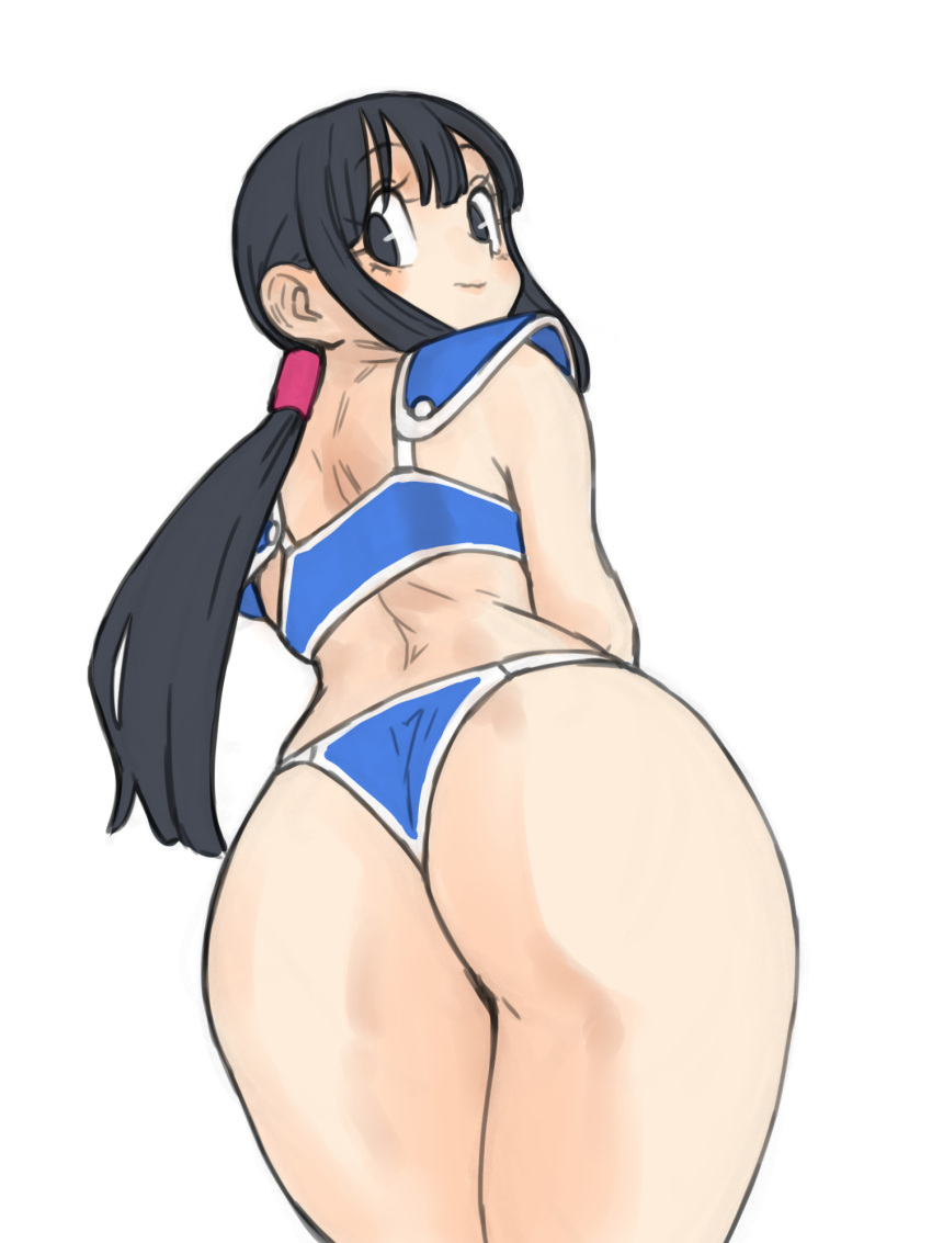 ass ass_focus big_ass bikini bikini_armor chichi chichi's_armor dragon_ball female toshinoshin00