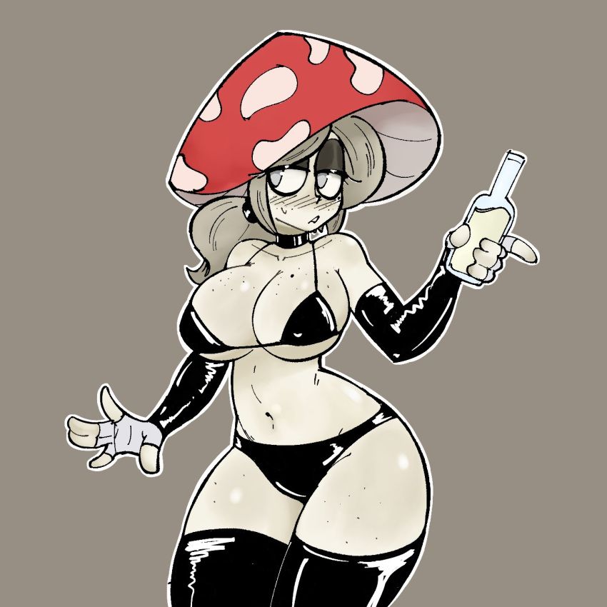 fungi garp_sand mom_(garp_sand) mushroom_humanoid original_character