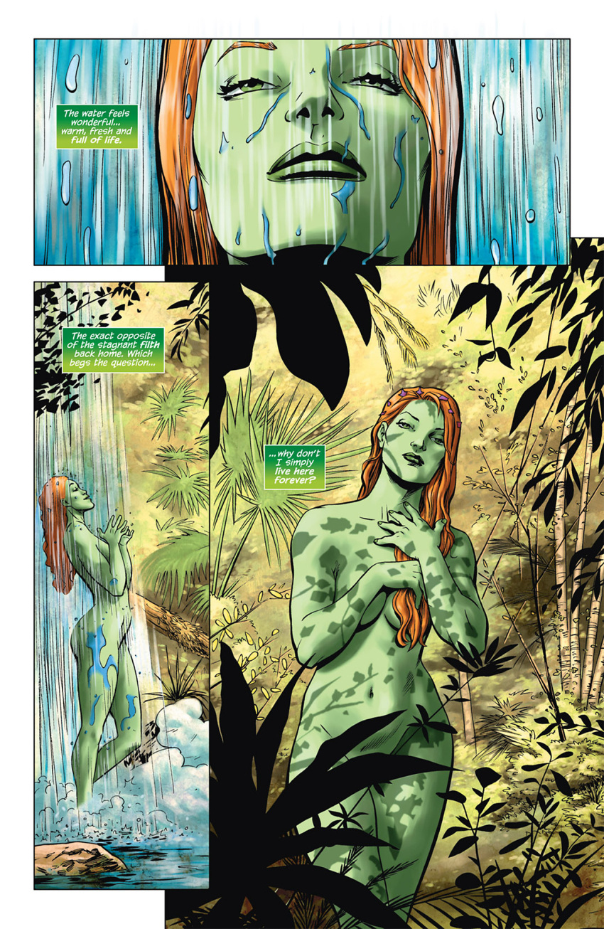 alvaro_lopez casual_nudity comics convenient_censoring david_lopez dc dc_comics green_skin official_art poison_ivy tomeu_morey