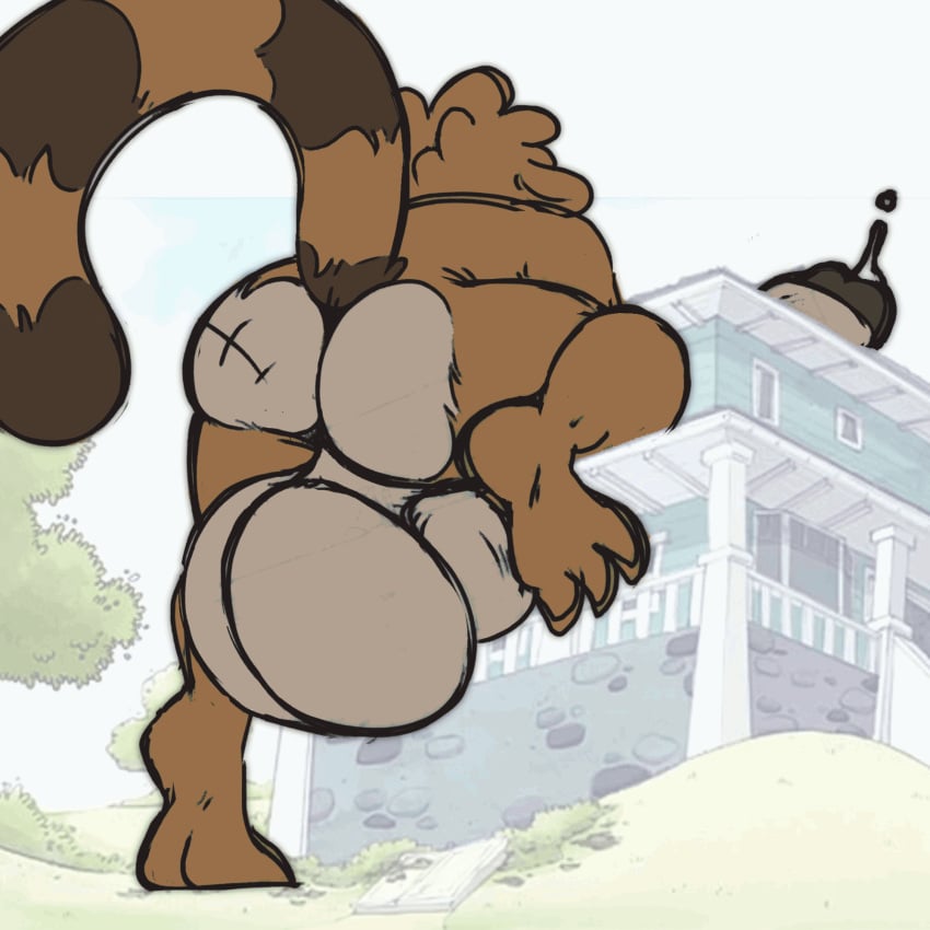 2d_animation 3_toes animated anthro ass balls big_balls big_butt big_penis bodily_fluids brown_body brown_fur building building_penetrated building_sex butt_scar cartoon_network digital_media_(artwork) dripping erection fatzoimp feet frame_by_frame fur genital_fluids genitals hi_res huge_balls huge_cock humanoid_genitalia humanoid_penis hyper hyper_balls hyper_genitalia hyper_penis low-angle_view macro macro_focus male male_focus male_only mammal markings nude outside penis perspective_shot precum precum_drip procyonid raccoon raised_leg rear_focus rear_view regular_show rigby_(regular_show) scar short_playtime solo solo_male striped_markings striped_tail stripes tail tail_markings thrusting toes