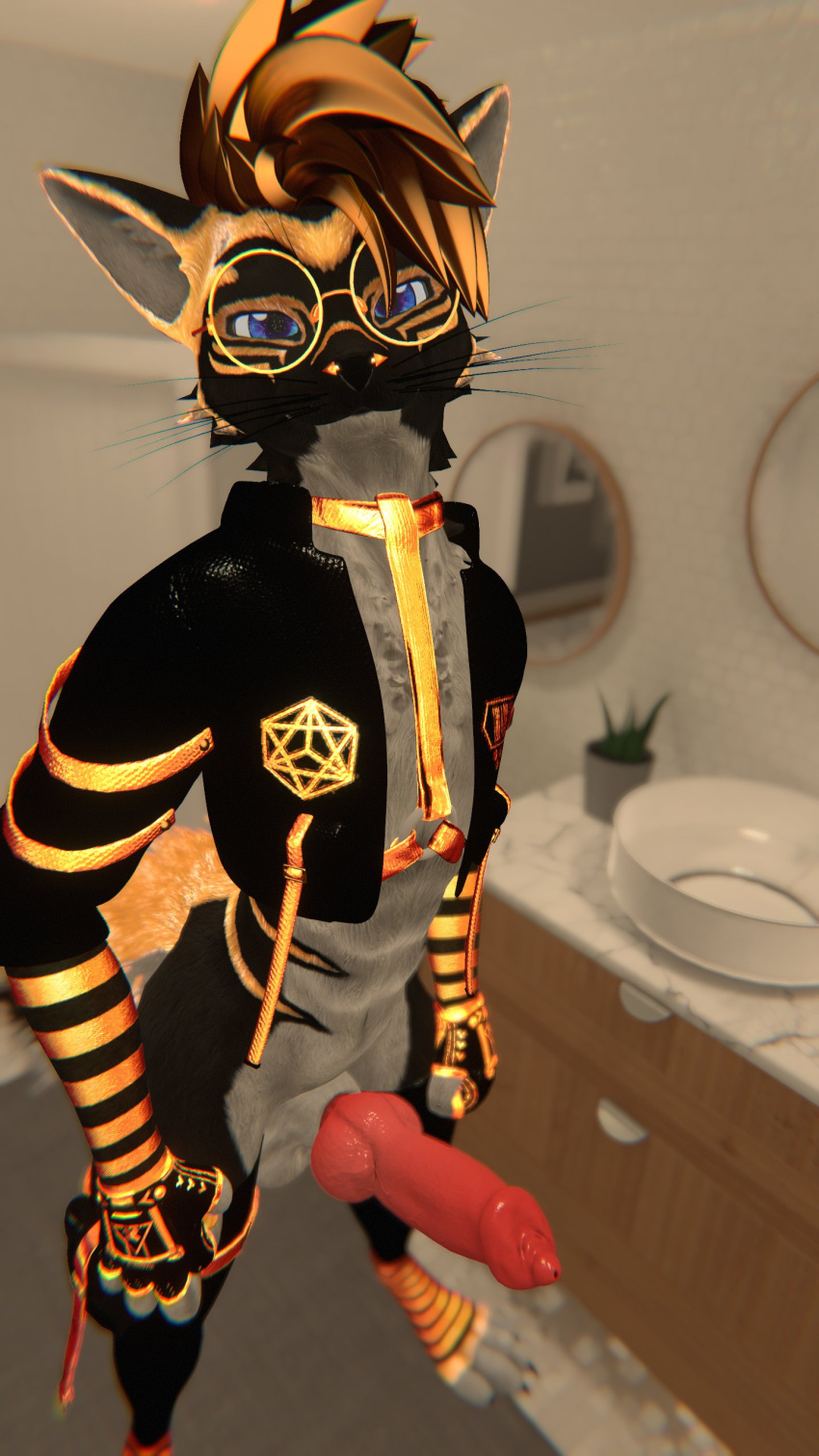 3d anthro anthro_only canid canine fox fur furry furry_only male male_only rexouium tagme tuckerfox twitter vr_media vrchat vrchat_avatar