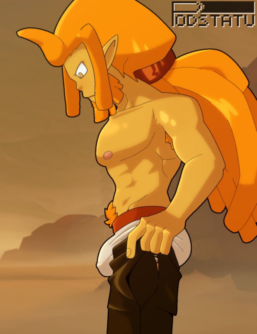 armpit_hair ass biceps big_bulge bulge clothes_too_small dofus gay goultard iop long_hair looking_down male male_only meme muscles muscular_male orange_hair pants_down pants_pull podstatu pubic_hair pulling_pants pulling_pants_up putting_on_clothes putting_on_pants small_clothes small_clothing tight_pants_(meme) toony torn_clothes torn_clothing torn_pants trying_on_clothes trying_to_cover_up underwear underwear_bulge wakfu yaoi