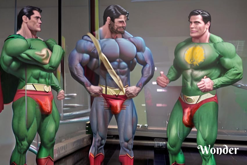 3boys abs ai_generated alien alien_boy alien_humanoid alien_look_like_human alien_only artist_name artist_request bad_anatomy beard big_penis black_hair brothers bulge bulge_through_clothing clark_kent dc dc_comics dilf erection facial_hair father father_and_son feet_out_of_frame gay jor-el kal-el kryptonian male male_only muscles muscular_male pecs penis superheroes superman superman_(series) thick_thighs tight_clothing time_paradox uncle_and_nephew wonder yaoi zor-el