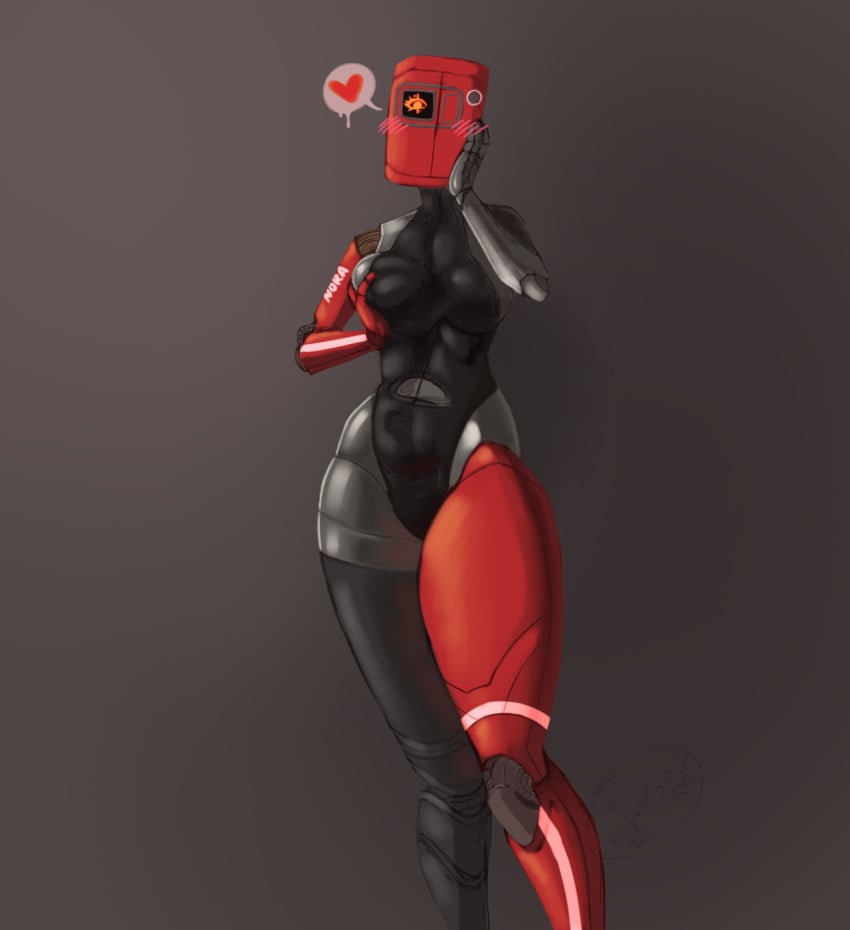 artist_request atomic_heart breasts fanart female female_only geladeira nora_(atomic_heart) robot_girl thick_thighs thighs wide_hips