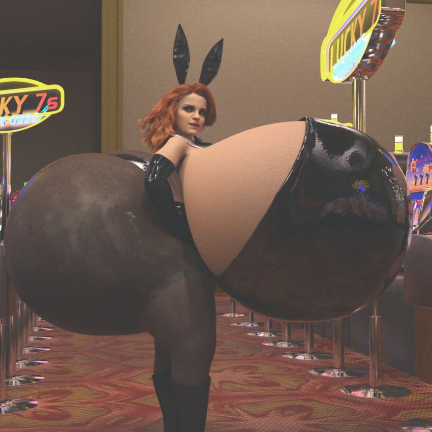 1girls 3d actress alternate_breast_size bunny_ears bunnysuit celebrity emma_watson female female_human female_only gigantic_ass gigantic_breasts gigantic_butt huge_ass huge_breasts huge_butt human_female human_focus human_only hyper hyper_ass hyper_breasts hyper_butt jackd22 real_person realistic sole_human solo