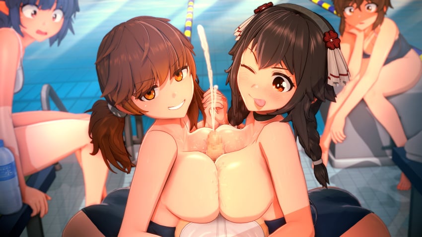 Teamwork (Sexual) Rule 34 Image