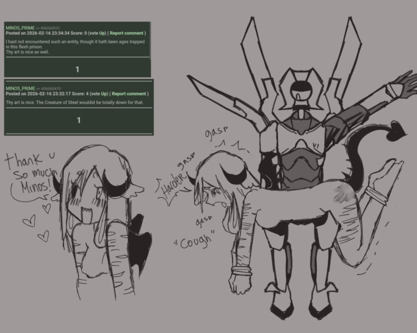 Minos Prime (Ultrakill) Rule 34 Image