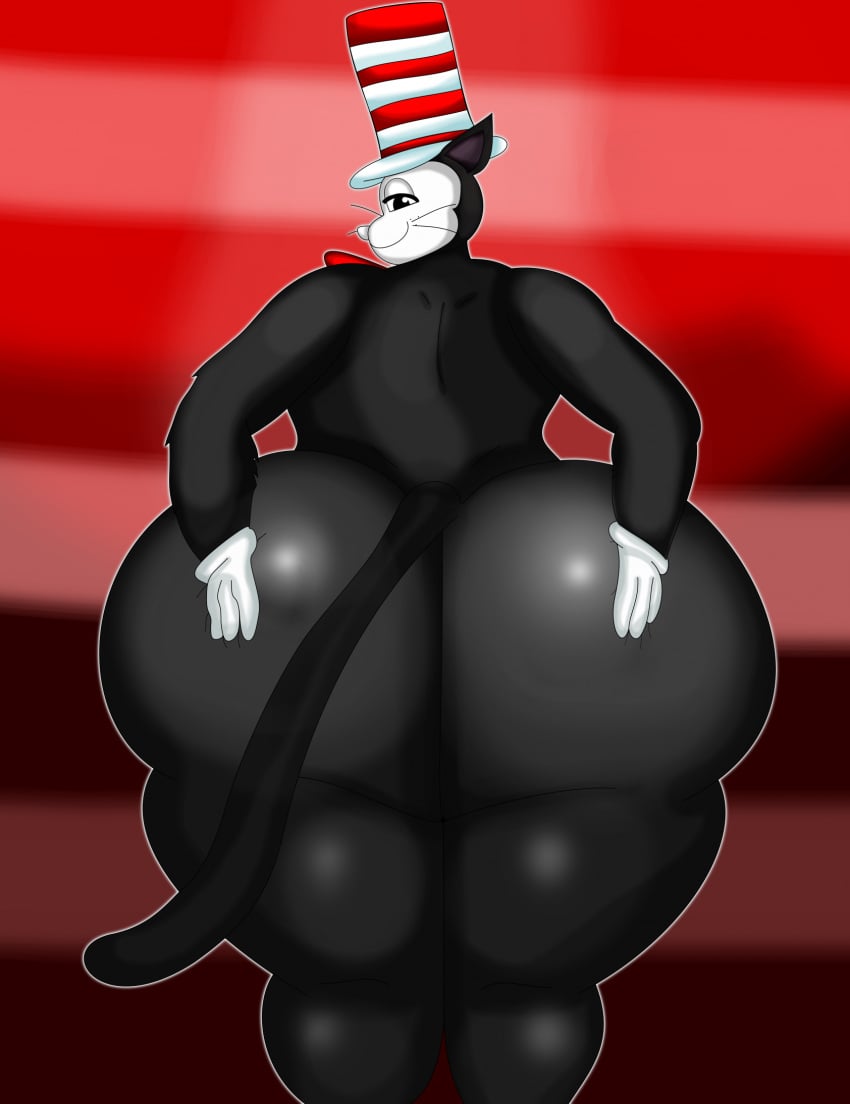 1boy anthro ass big_ass big_butt bottom_heavy bottom_heavy_male curvy_male davanime15 dr_seuss dumptruck_ass dumptruck_butt felid feline femboy grabbing_ass huge_ass huge_butt large_ass looking_back male male_only solo solo_male symmetry tail the_cat_in_the_hat the_cat_in_the_hat_(character) thick_thighs voluptuous_male wide_hips