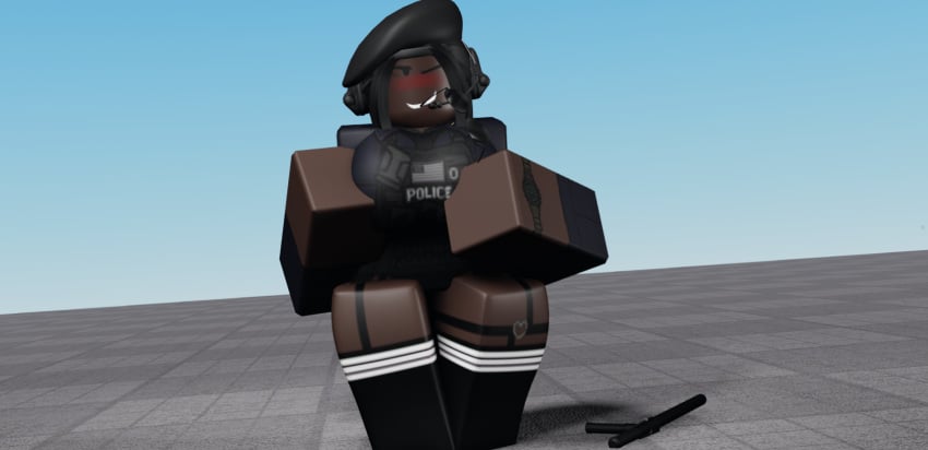 1girls 3d cometrr34 dark-skinned_female echorr34 roblox roblox_avatar robloxian robloxian_mia_khalifa self_upload solo tagme