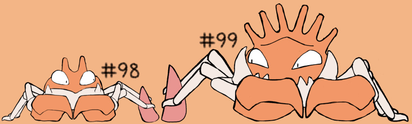 ambiguous_gender digital_media_(artwork) erection feral foot_fetish foot_play footjob generation_1_pokemon genitals hashtag hi_res id_number kingler krabby male nintendo number penis pokemon pokemon_(species) secretsableye sex simple_background text