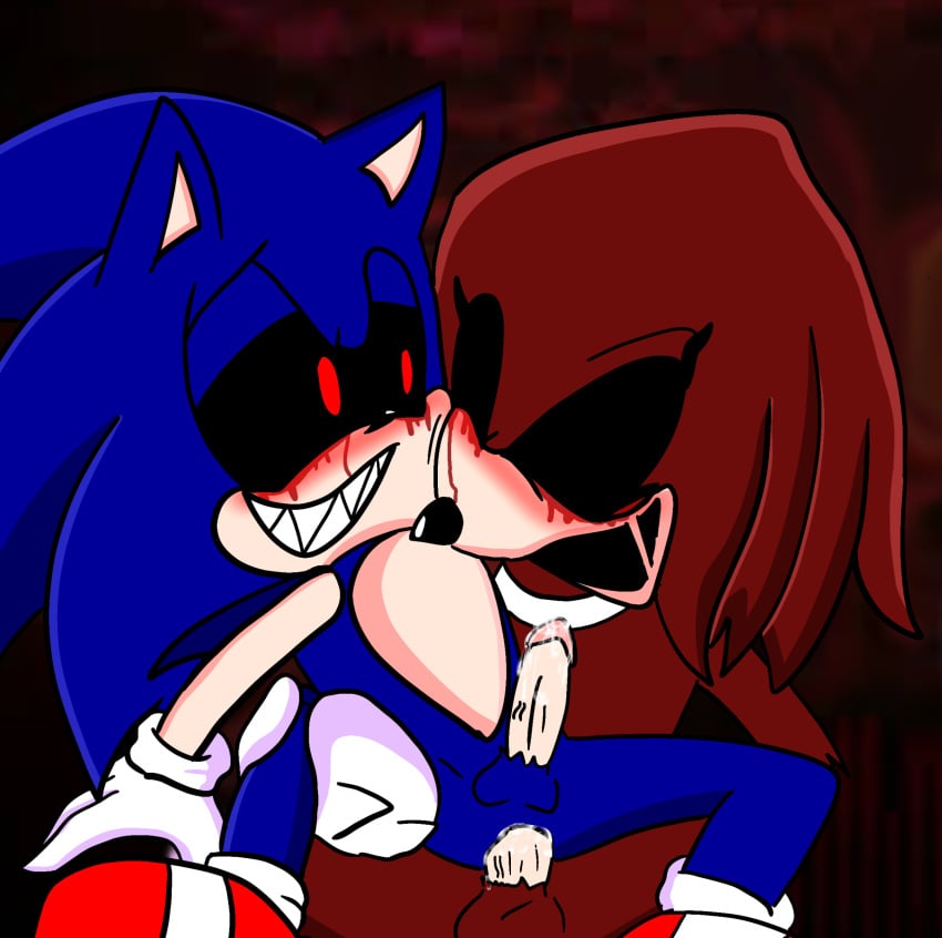 blush cum cum_inside friday_night_funkin friday_night_funkin_mod gay gay_anal gay_sex knuckles.exe knuckles_the_echidna legs_held_open penetration penis penis_in_ass sonic.exe sonic.exe_(character) sonic.exe_(creepypasta) sonic.exe_(series) sonic_the_hedgehog