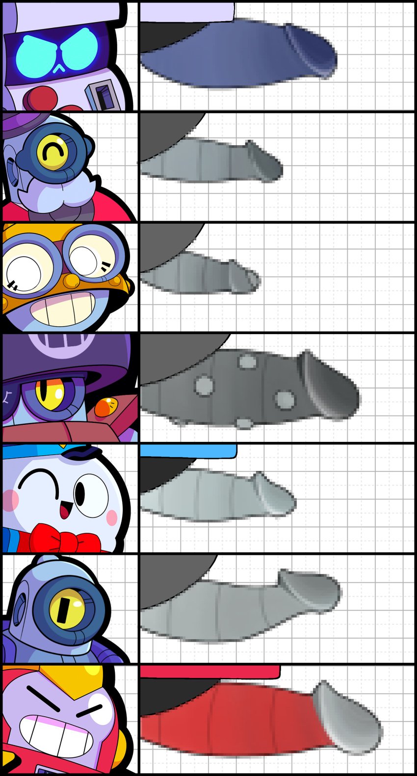 8-bit_(brawl_stars) barley_(brawl_stars) brawl_stars carl_(brawl_stars) cock_comparison darryl_(brawl_stars) gay lou_(brawl_stars) penis_size_difference rico_(brawl_stars) size_comparison surge_(brawl_stars)