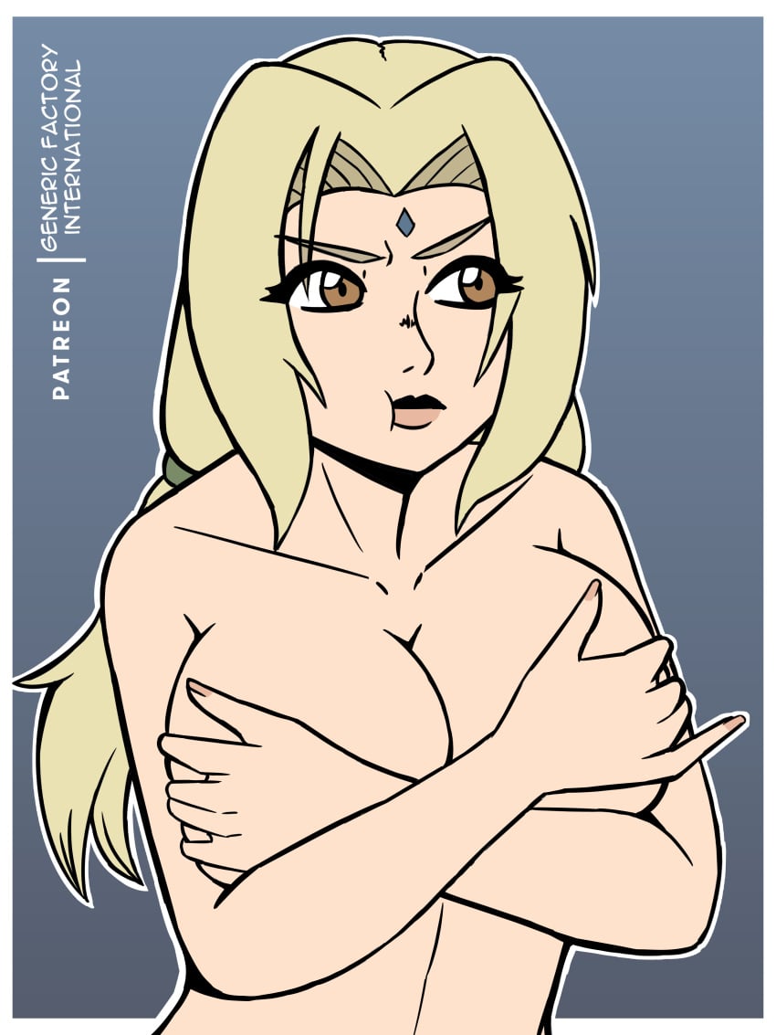 big_breasts blonde_hair covered_nipples fanart feith_noir gambling humiliation naruto nsfw pointy_chin tsunade