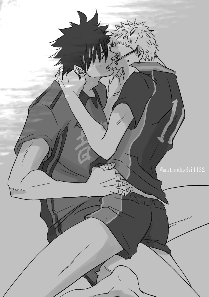 gay haikyuu!! kuroo_tetsurou tsukishima_kei