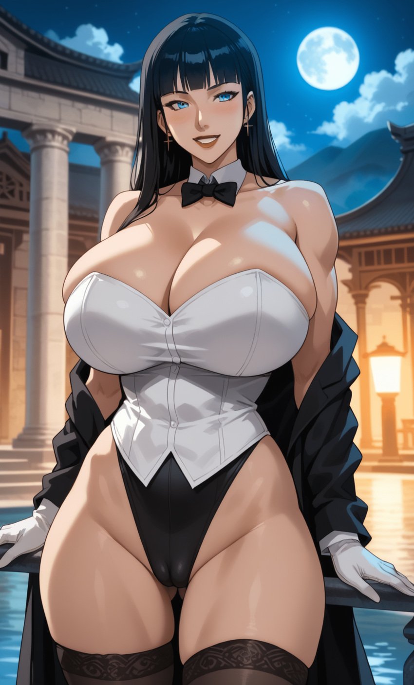 ai_generated black black_hair blue_eyes dc_comics justice_league_dark mature_female zatanna zatanna_zatara