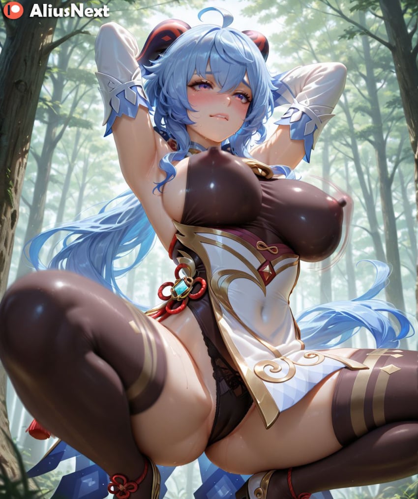 1girls 2025 ai_generated aliusnext anime big_ass big_breasts blue_hair breasts breasts female ganyu_(genshin_impact) genshin_impact hi high highres horns huge_ass huge_breasts light-skinned_female light_skin lingerie massive_ass massive_breasts mature mature_female mihoyo nipple_bulge pantyhose patreon purple_eyes quality res resolution style sweat sweatdrop sweating sweaty sweaty_body sweaty_breasts thick thick_ass thick_hips thick_legs thick_lips thick_thighs uncensored username voluptuous voluptuous_body voluptuous_female watermark