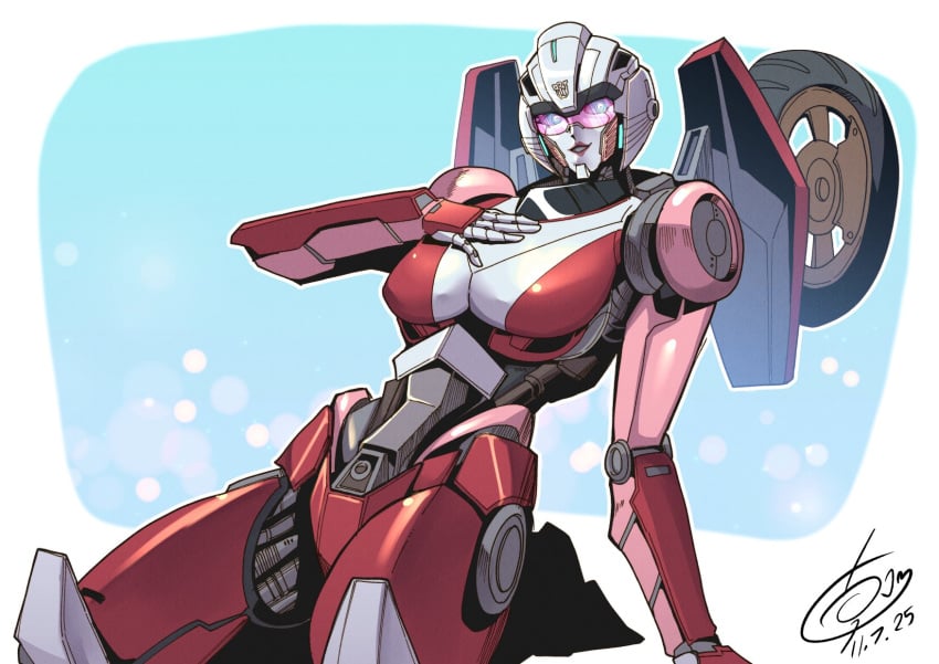 1ongget autobot fembot metallic_body robot_girl transformers
