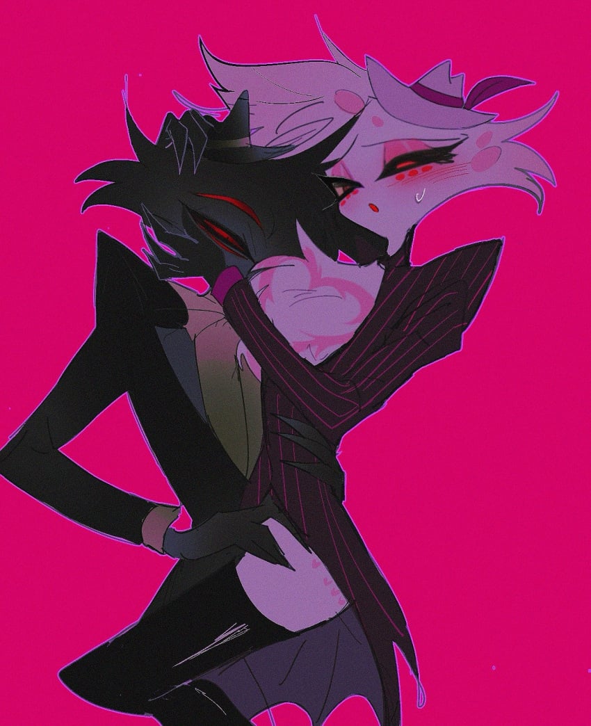 angel_dust_(hazbin_hotel) arackniss arackniss_(vivzmind) brothers brothers_(lore) incest incest_(lore) male siblings